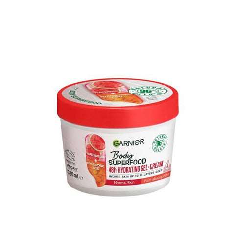 Garnier Body Superfood 48H Hydrating Gel Cream Watermelon 380ml