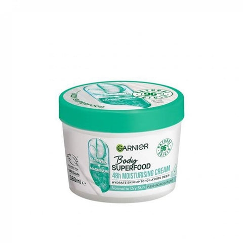 Garnier Body Superfood 48H Moisturizing Cream Aloe Vera 380ml