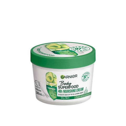 Garnier Body Superfood 48H Nourishing Cream Avocado 380ml