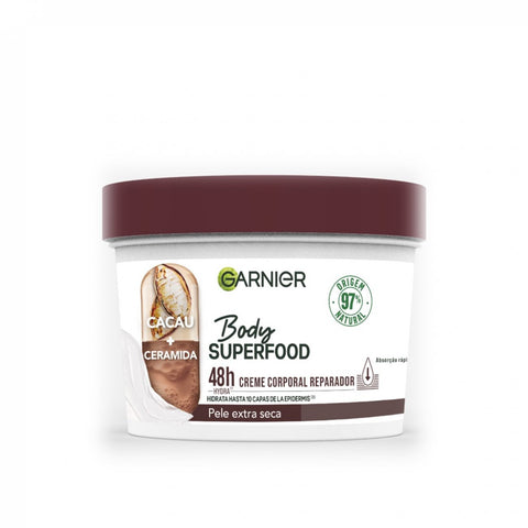 Garnier Body Superfood 48H Repairing Cream Cocoa 380ml