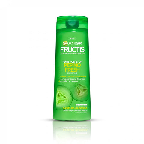 Garnier Fructis Pure Non Stop Cucumber Fresh Fortifying Shampoo 400ml