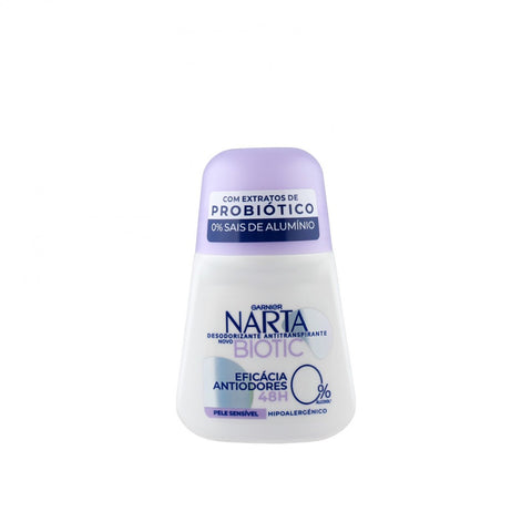 Garnier Narta Biotic 48H Antiperspirant Roll On Sensitive Skin 50ml