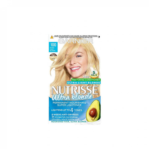 Garnier Nutrisse Ultra Blonde 100 Permanent Hair Dye