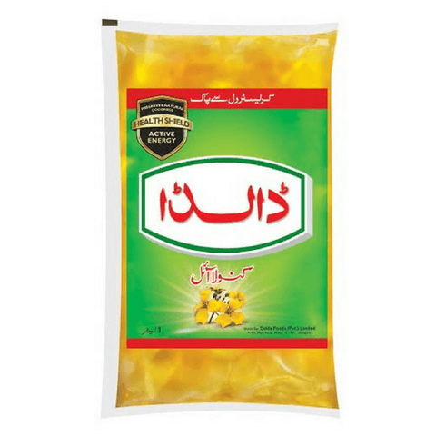 Dalda Canola Cooking Oil Pouch 1L