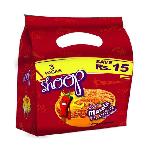 Shan Shoop Instant Noodles Masala 3X65 Gm
