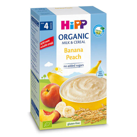 Hipp Organic Cereal Banana & Peach 160g