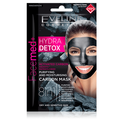 Hydra Detox Purifying And Moisturising Carbon Mask 5 ml