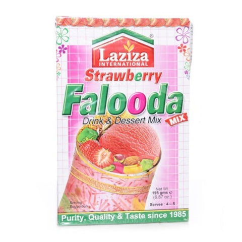 Laziza Faluda Mix Strawberry 195G