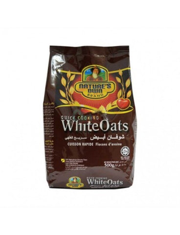 Nature's Own White Oats Pouch 500g