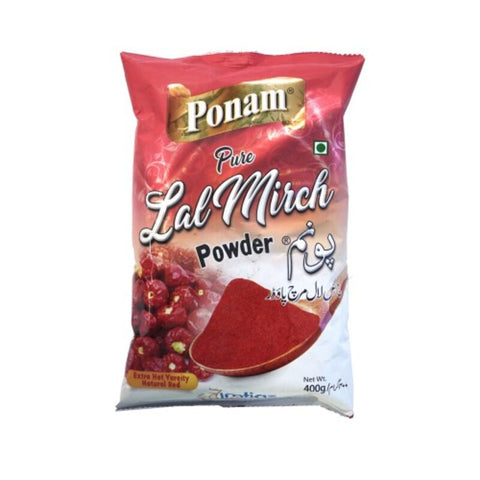 Ponam Lal Mirch Powder 400g