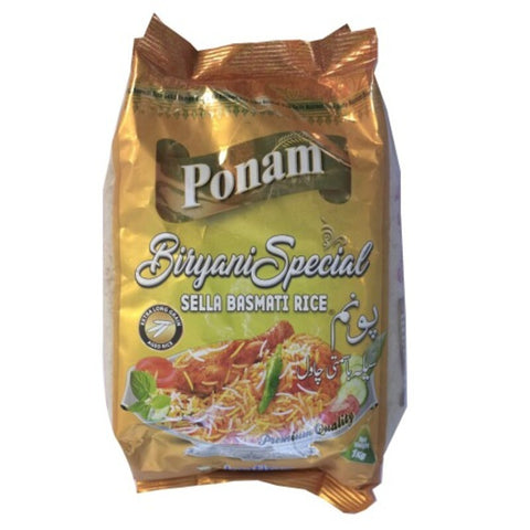 Ponam Supreme Sela Rice 1Kg