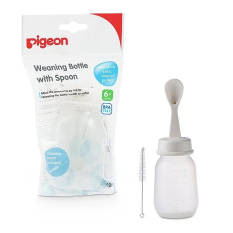 Pigeon Weaning Bottle With Spoon D-328