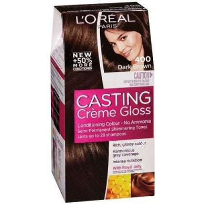 Loreal Casting Hair Color Dark Brown 400