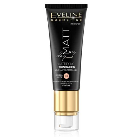 MATT MY DAY MATTIFYING FOUNDATION 03 VANILLA BEIGE 40ML