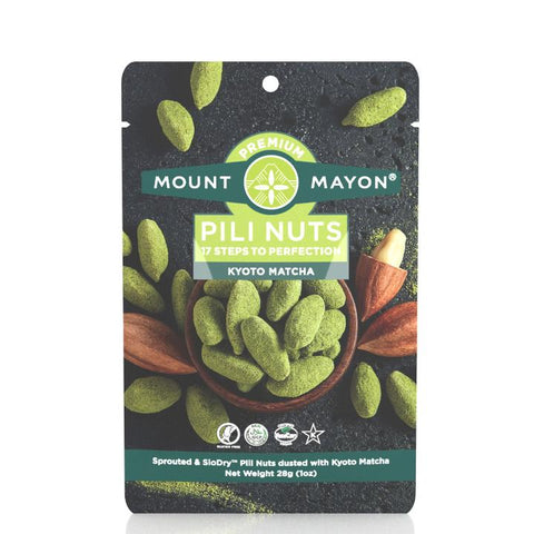 Mount Mayon Kyoto Matcha Pili Nuts 28g