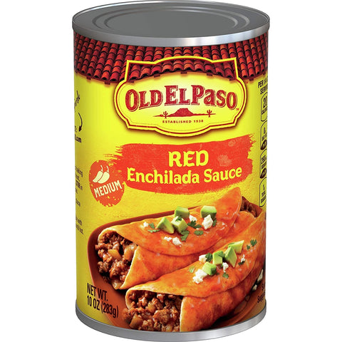 OldElpaso Red Enchilada Sauce Medium Tin 10oz 283g