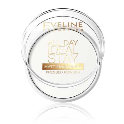 ALL DAY IDEAL STAY MATT FINISH&FIX PRESSED POWDER NO 60