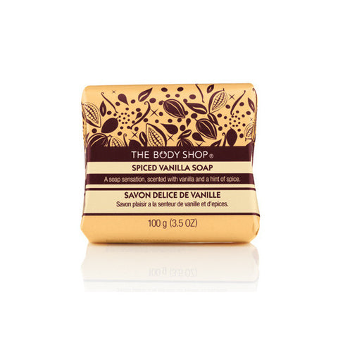 THE BODY SHOP SPICED VANILLA SOAP 100g