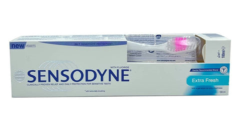 Sensodyne Tooth Past Extra Fresh + Brush 100ml