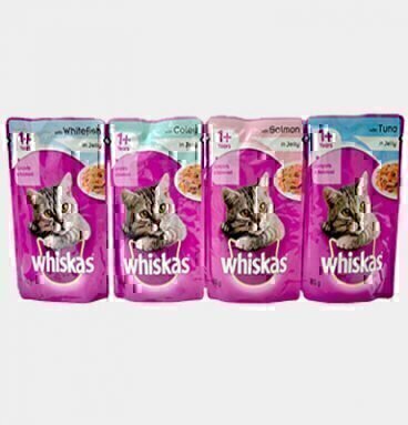 Whiskas Adult Fish Meat Selection Four